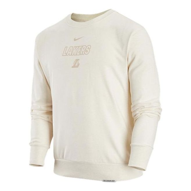 Пуловер Nike Lakers Logo Sweatshirt Бяло | DR2121-027, 0
