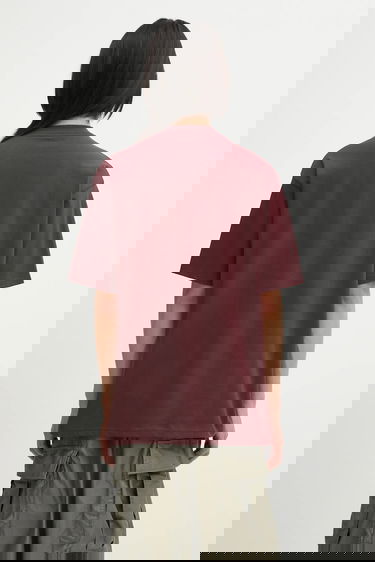 Тениска Carhartt WIP S/S Schooling Heart T-Shirt Бургунди | I035455.33KXX, 2