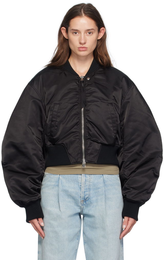 Black Jett Bomber Jacket