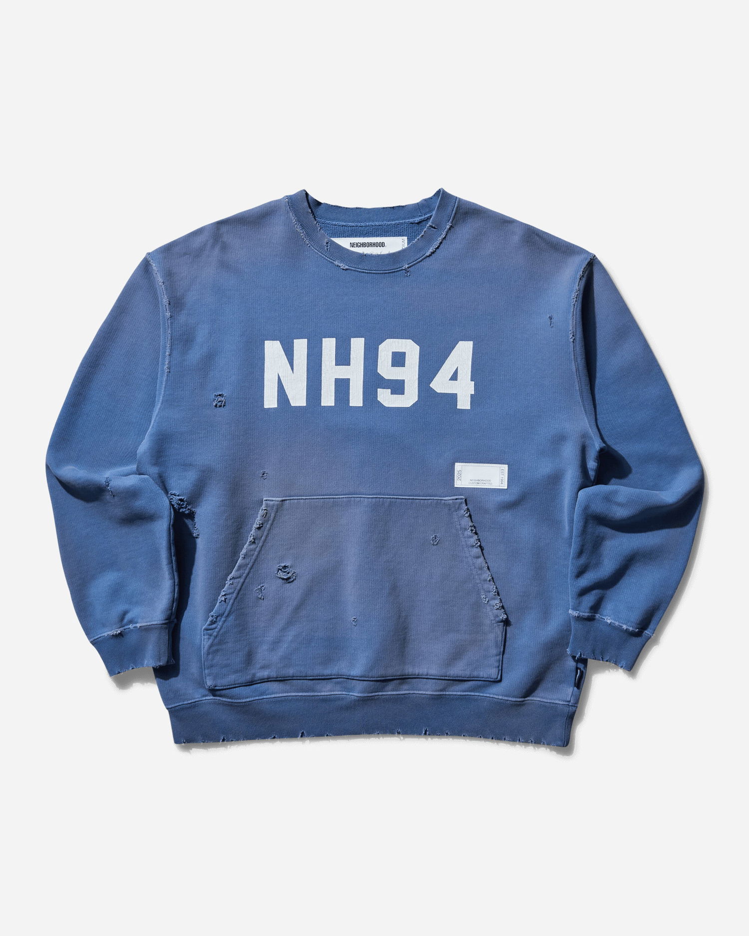 Суитчър Neighborhood Savage Crewneck Sweatshirt Синьо | 251OKNH-CSM01 BL, 0