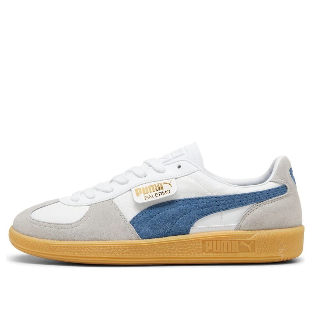 Кецове и обувки Puma Palermo Leather Бяло | 396464-14, 0