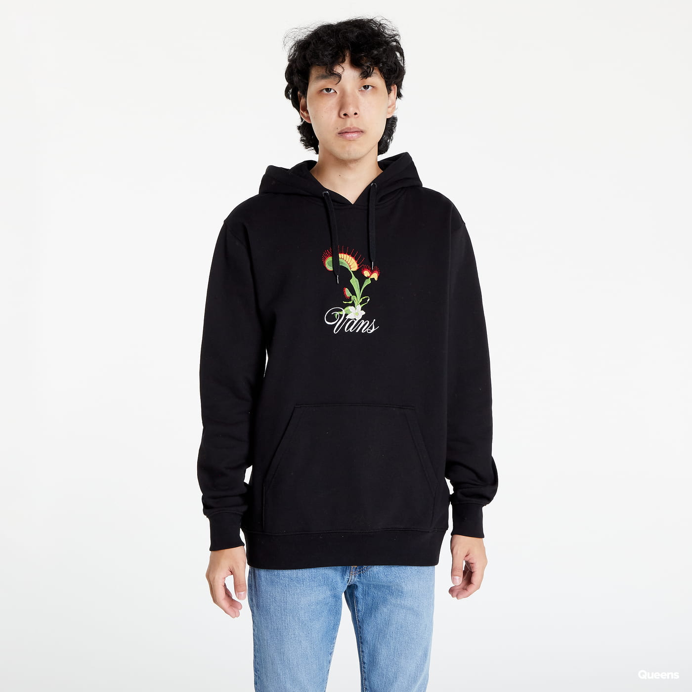 Суитчър Vans Fatal Floral Pullover Hoodie Черно | VN0A7S8FBLK1, 0