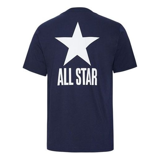 Тениска Converse Converse All Star Alphabet Logo T-Shirt Тъмно синьо | 10017819-A02