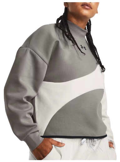 Суитчър Under Armour Unstoppable Fleece Crop Сиво | 1379845-294