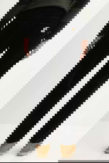 Панталони Carhartt WIP Newel Corduroy Pants Черно | I027232.1C02, 2