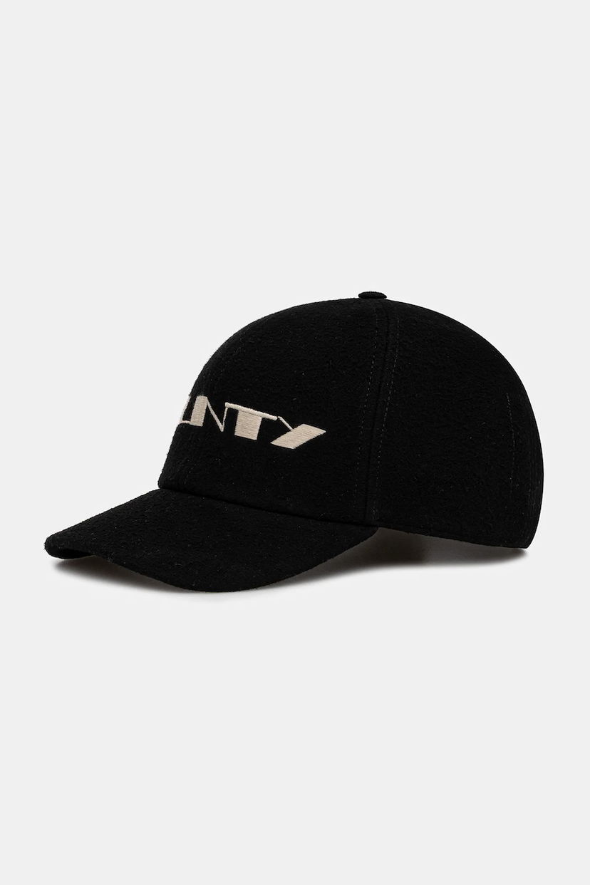 Шапка с козирка Rick Owens Rick Owens DRKSHDW Baseball Cap Черно | DA02E7478.BMOEM6