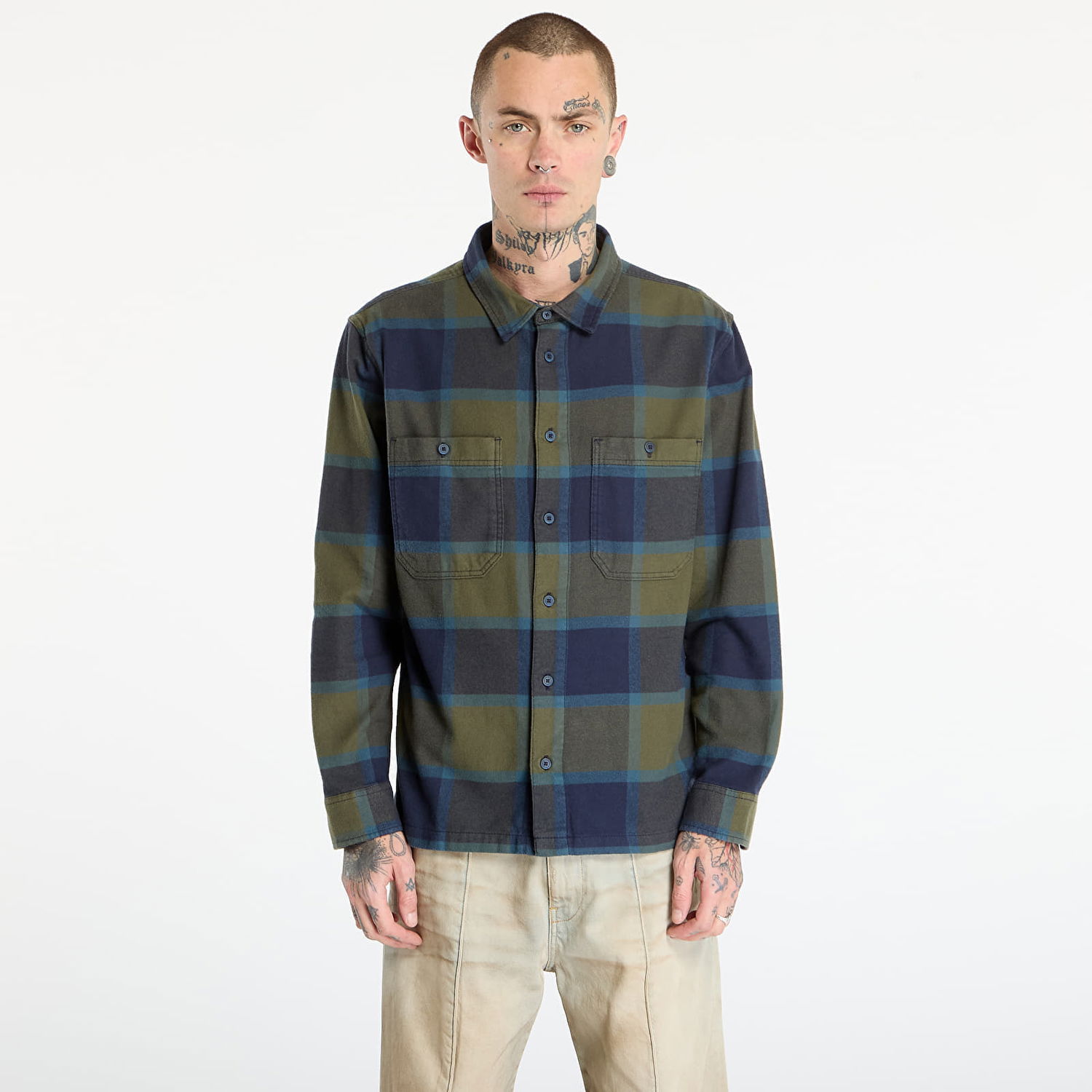Риза Vans Larkspur Plaid Flannel Многоцветен | VN000P7ZF0O1, 0