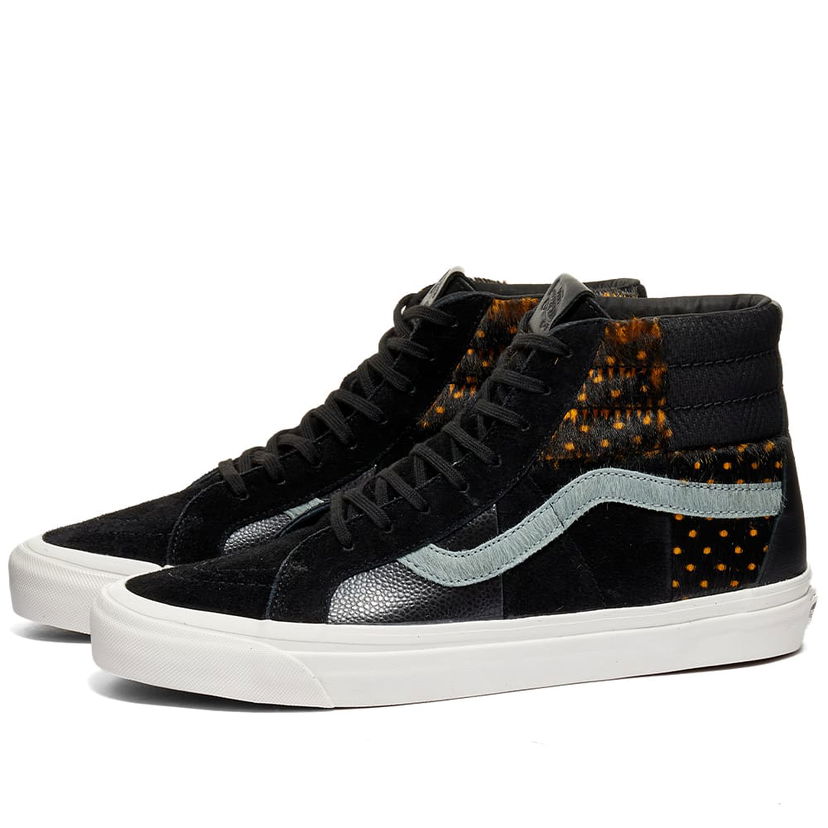 Кецове и обувки Vans SK8-Hi 38 DX PW Luxe Mix Черно | VN0A54FBB711