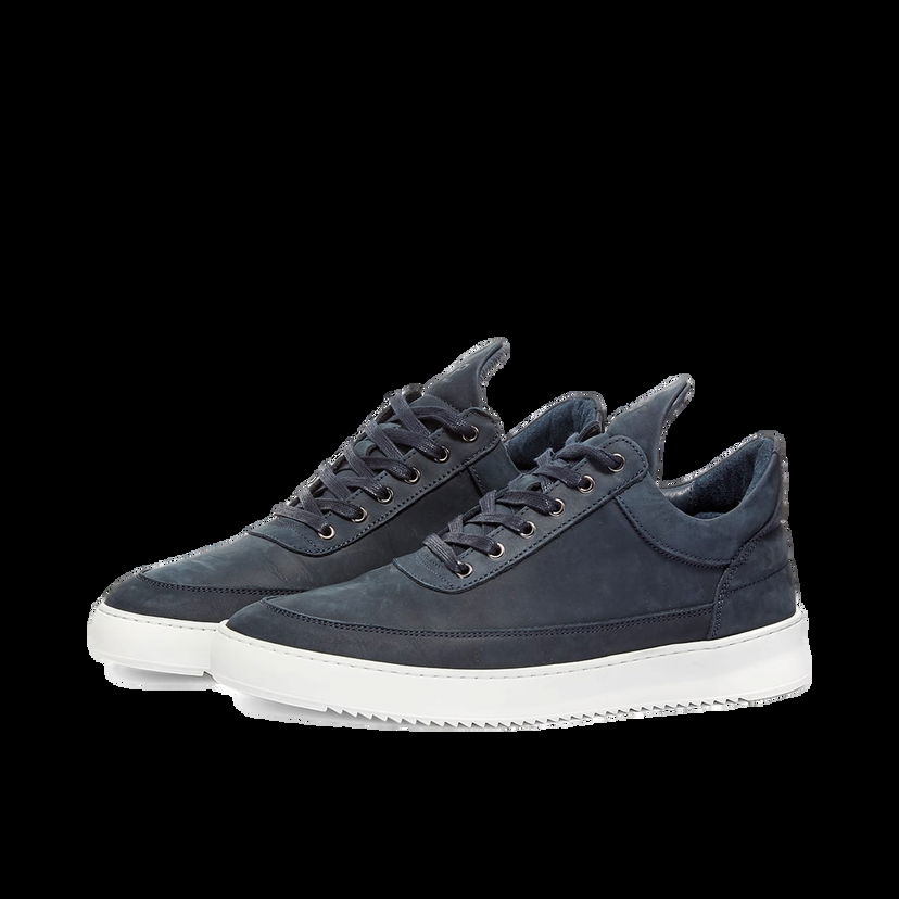 Кецове и обувки Filling Pieces Low Top Ripple Nubuck Тъмно синьо | 2512284-2001