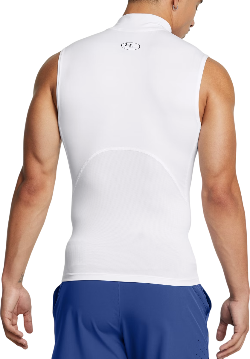 Потник Under Armour Compression Mock Sleeveless Tank Top Бяло | 1361521-100, 1