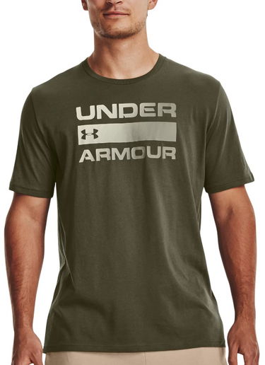 Тениска Under Armour Team Issue Wordmark Зелено | 1329582-390, 0