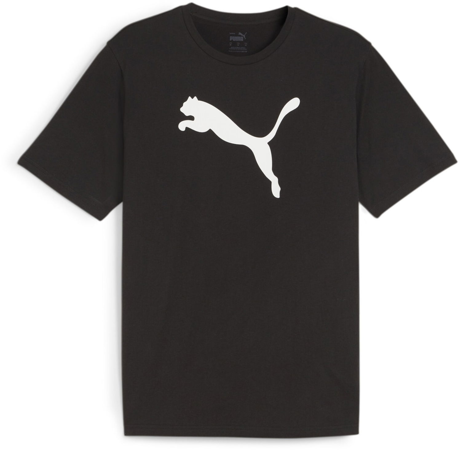 Тениска Puma teamRISE Logo Jersey Cotton Черно | 658705-03, 0