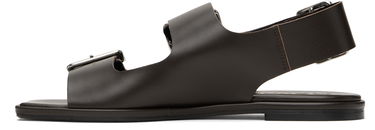 Облекло Aeyde Aeyde Thekla Leather Slingback Sandals Кафяво | A11-FS-BRNS08FL65-SS25-953-001, 2