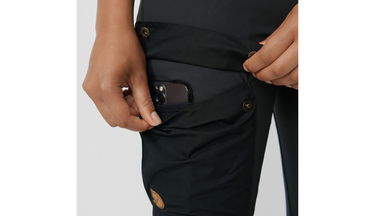 Панталони FJÄLLRÄVEN Keb Trousers Черно | F89898-550, 4