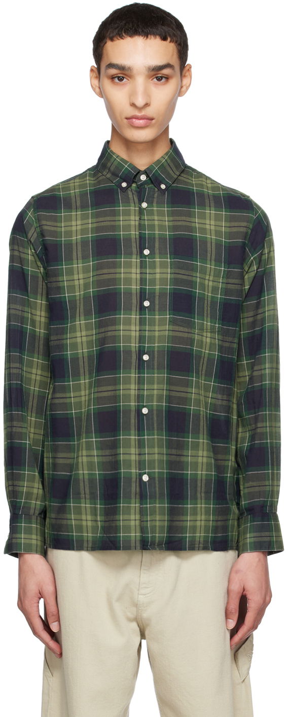 Arsene Plaid Cotton Flannel Shirt