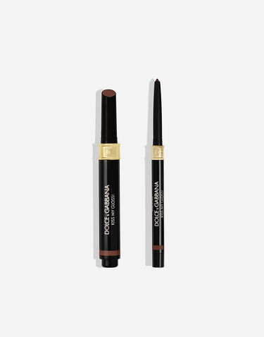 Парфюми и аромати Dolce & Gabbana Dolce & Gabbana Kiss My Gloss! Lip Kit Chat - Liner and Duo Chrome Gloss Кафяво | MKUPLIP0016V0002, 0