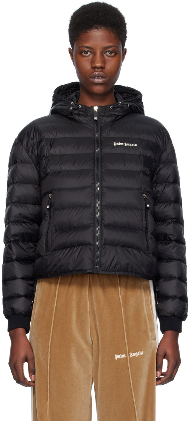 Яке Palm Angels Quilted Down Jacket Черно | PWED026S24FAB0011003, 0