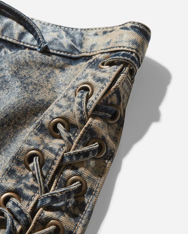 Къси панталони GUESS Denim Shorts Stone Wash Синьо | W4BD0JD4RV9 GUS2, 3