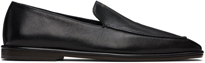 Кецове и обувки FERRAGAMO Ferragamo Calfskin Loafers Черно | 782627