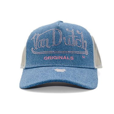 Шапка с козирка Von Dutch Von Dutch Trucker Fargo Denim Cap Синьо | VD-7030842, 1