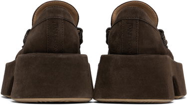 Кецове и обувки JW Anderson JW Anderson Suede Platform Loafers Кафяво | FW0169-LA0240, 1