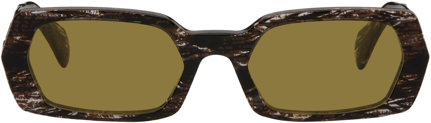 Слънчеви очила RETROSUPERFUTURE RETROSUPERFUTURE 'L'Altro' Sunglasses Кафяво | JUE, 0