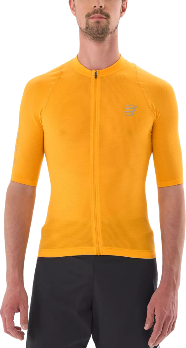 Тениска Compressport Trail Running T-Shirt Жълто | atsm4907028l, 0