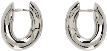 Обеци Balenciaga Loop XXS Earrings Сиво | 656263 TZ99S, 0