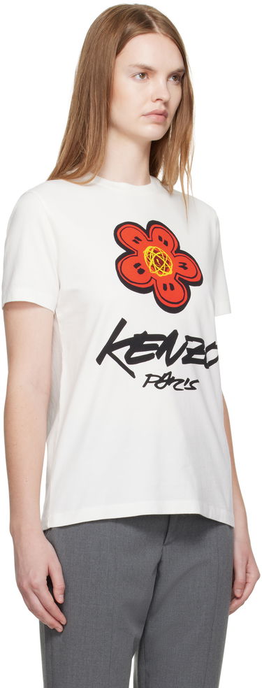 Тениска KENZO Kenzo Paris Futura 2000 Edition Loose T-Shirt Бяло | FF62TS3564SG, 1