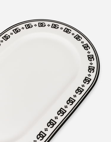 Домашен декор Dolce & Gabbana Dolce & Gabbana Serving Dish Бяло | TC0147TCALHU0082, 3