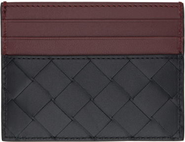 Портфейл Bottega Veneta Intrecciato Leather Card Holder Черно | 795612VCPQ51226, 0