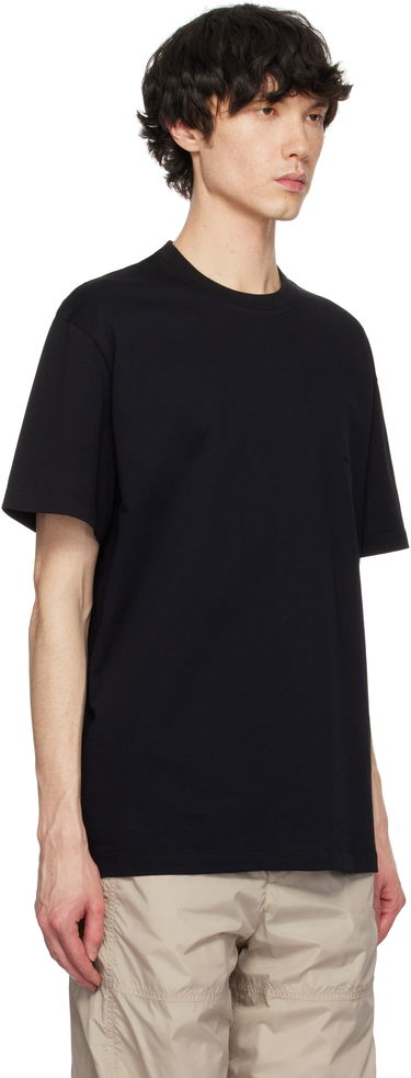Тениска WOOYOUNGMI WOOYOUNGMI Embroidered Logo T-Shirt Бежово | W251TS02, 4