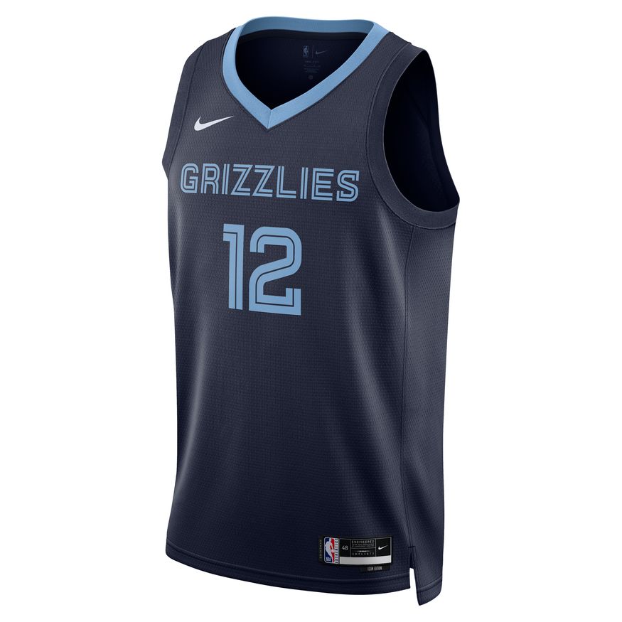 Фланелка Nike Dri-FIT NBA Memphis Grizzlies Icon Edition 2022/23 Swingman Jersey Тъмно синьо | DN2010-419, 0