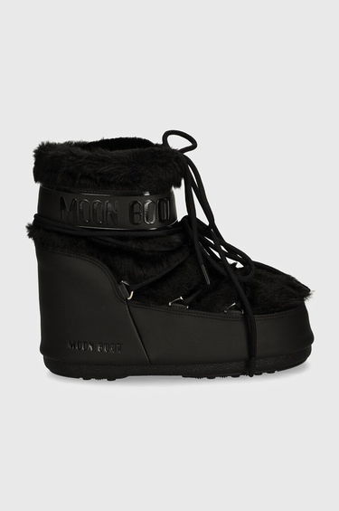 Кецове и обувки Moon Boot MB ICON LOW FAUX FUR Boots Черно | 80D1409390.N001, 1