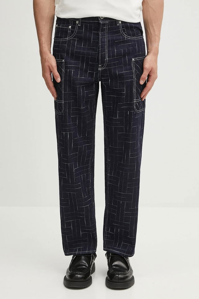 Kenzo Weave Cargo Monkey Fit Pants