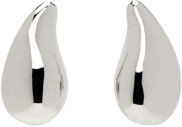 Обеци Courrèges Metal Drop Earrings Металик | 224ABO055LA0001, 0