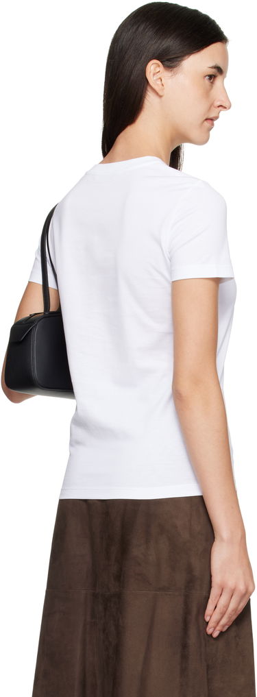 Тениска Max Mara Max Mara Papaia Pocket T-Shirt Бяло | 2511941032600, 2