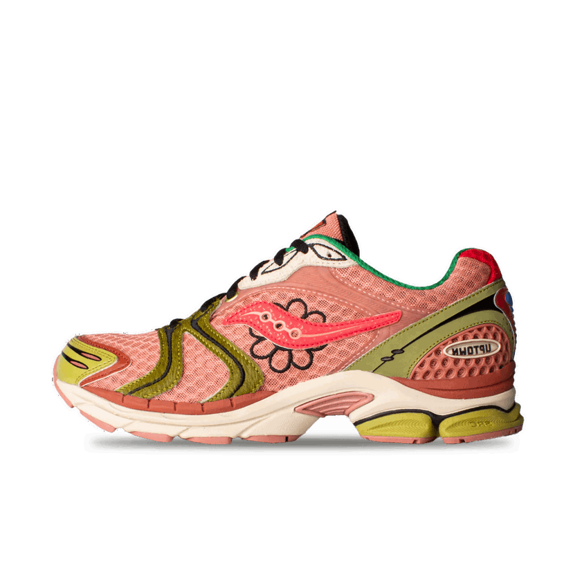 Кецове и обувки Saucony Jae Tips x Progrid Triumph 4 ‘Virginia Creeper’ - Flowers Grow Uptown Pack Розово | S70966-2
