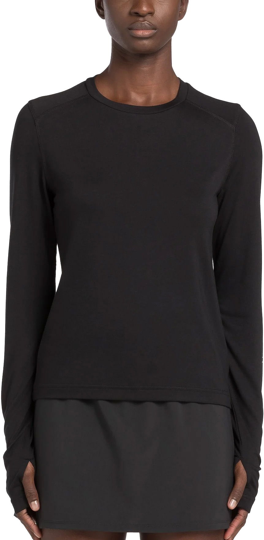 Пуловер Reebok ActivChill+ Dreamblend Long Sleeve T-Shirt Черно | 100075386, 0