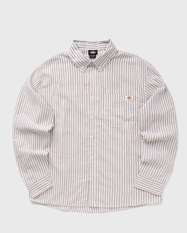 Риза Dickies Gallatin Striped Long Sleeve Shirt Бяло | DK0A87PYC481, 0