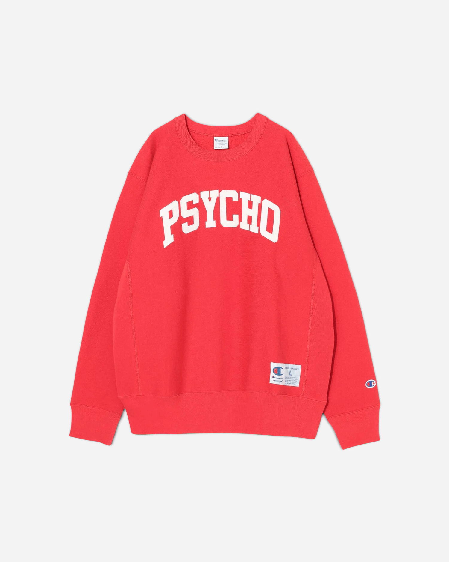 Суитчър UNDERCOVER Psycho Print Crewneck Sweatshirt Червено | UC2E9801 001, 0