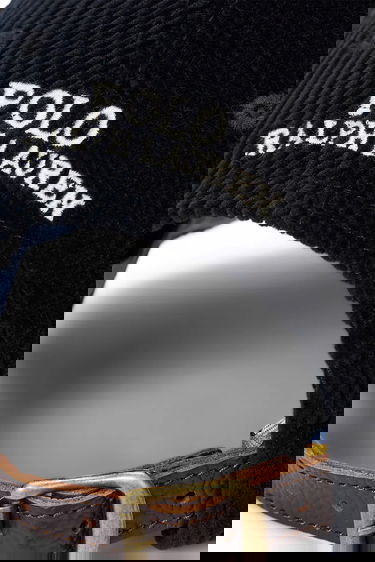 Шапка с козирка Polo by Ralph Lauren Polo Corduroy Baseball Cap with Embroidered Logo Черно | 710847175, 2