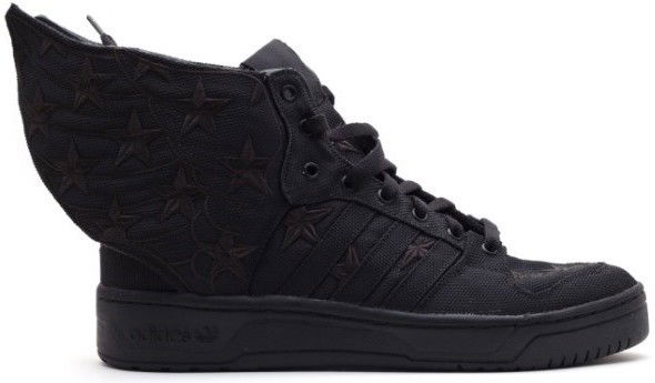 Кецове и обувки adidas Originals JS Wings Asap Rocky Black Flag Черно | D65206, 0