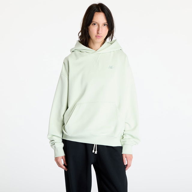 Athletics French Terry Hoodie Natural Mint