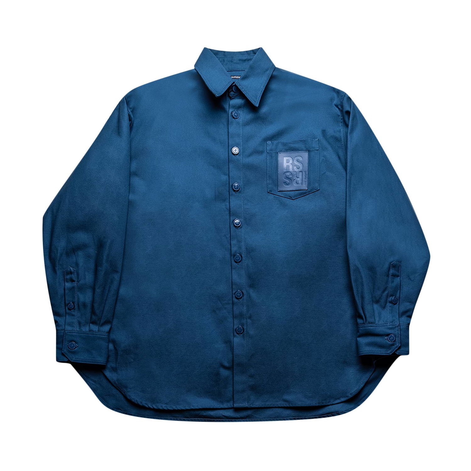 Риза RAF SIMONS Oversized RS Shirt Синьо | 222 M243 10080 0040, 1
