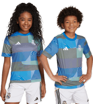 Фланелка adidas Performance Real Madrid 25/26 Pre-Match Jersey Kids Синьо | JP4153, 2