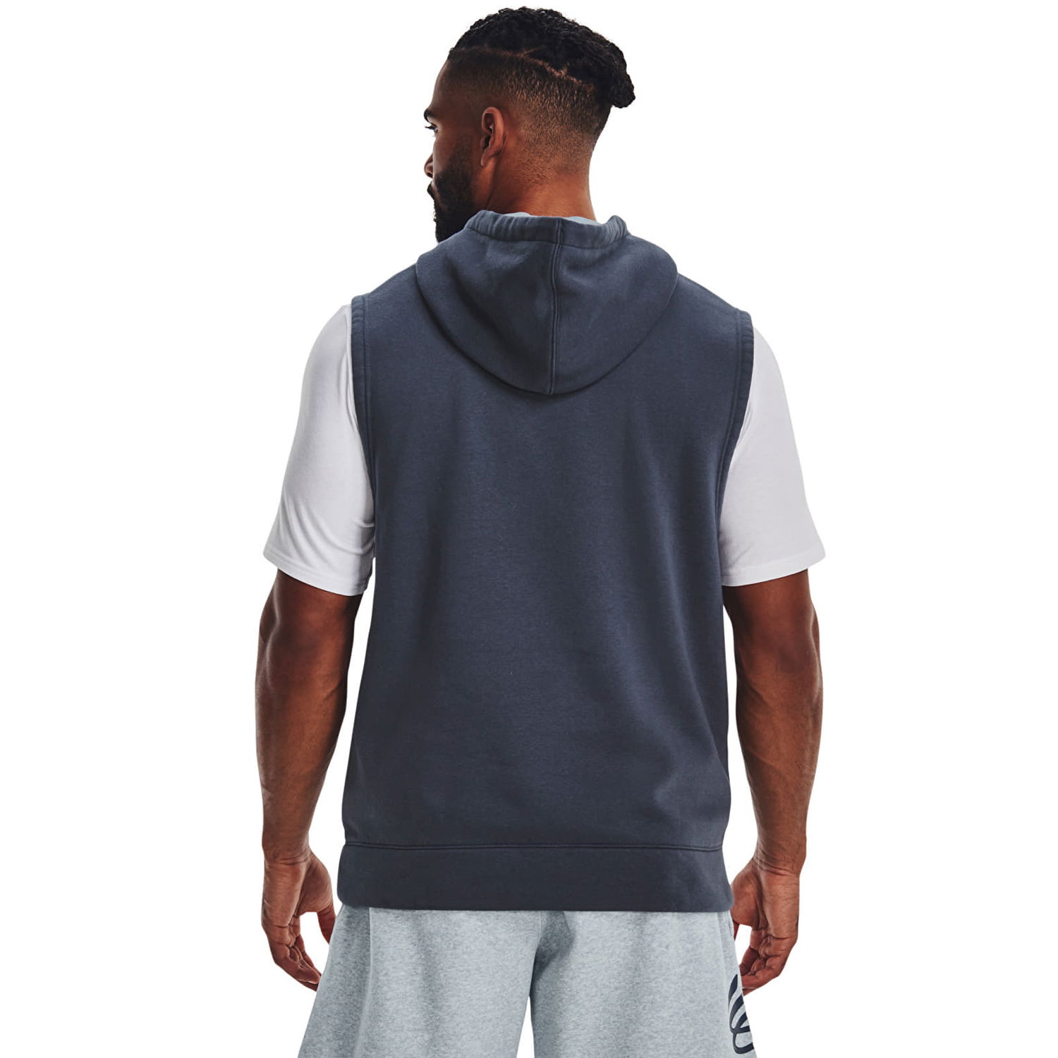 Суитчър Under Armour Curry Fleece Slvls Hoodie Gray Сиво | 1374301-044, 0