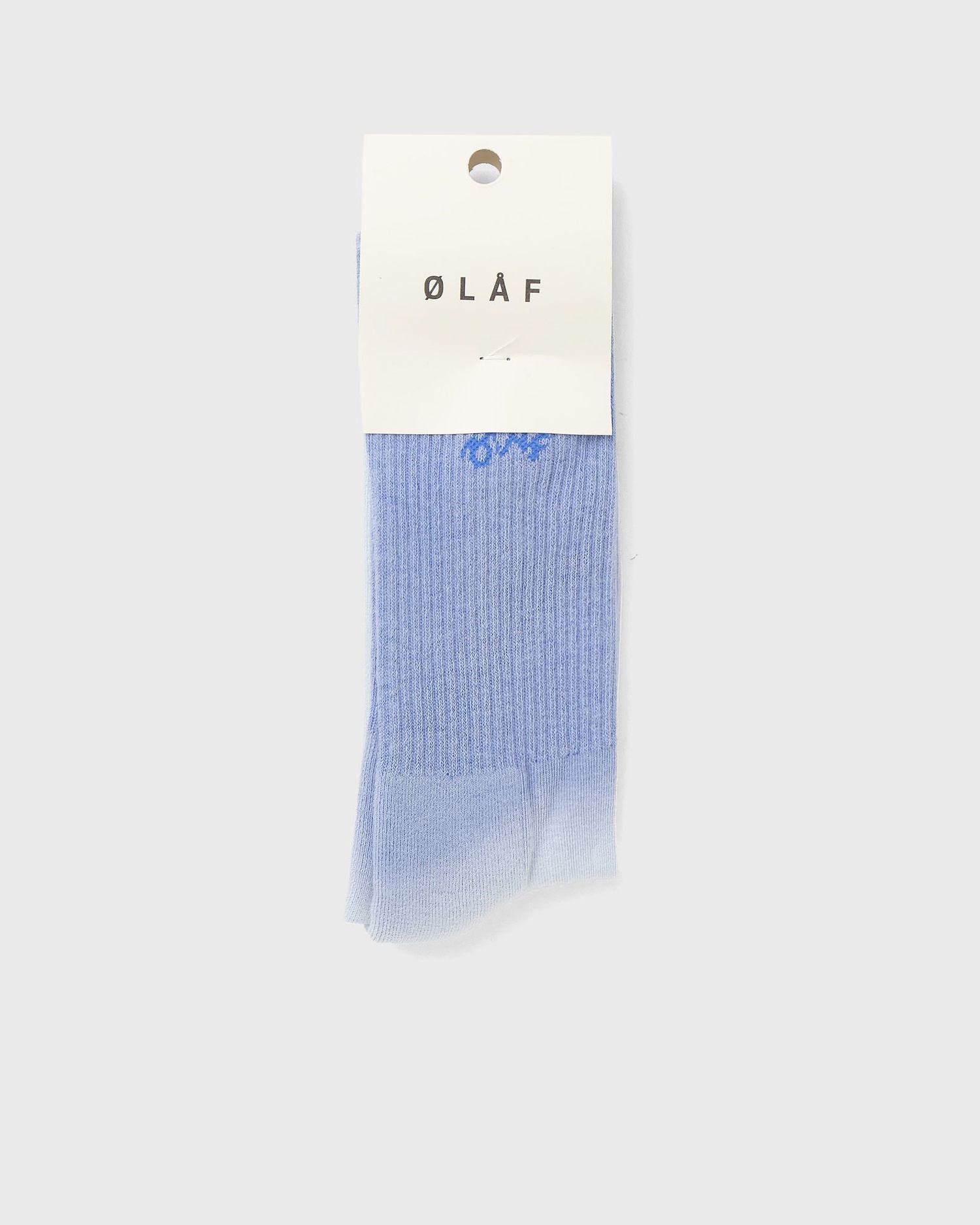 Чорапи ØLÅF Gradient Signature Socks Синьо | A210807-SURFBLUE, 0