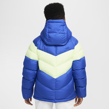 Пухо яке Nike FC Barcelona Synthetic-Fill Hooded Jacket Синьо | FQ3423-417, 3