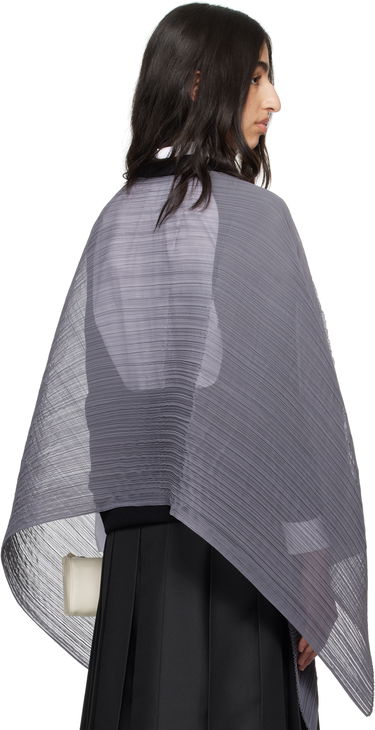 Пуловер Pleats Please Issey Miyake Pleats Please Issey Miyake March Basic Madame-T Stole Сиво | PP56AD111, 2